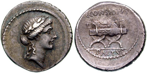 considia roman coin denarius